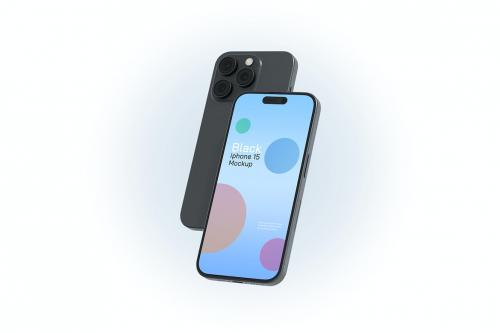 11 PSD - iphone 15 Pro Mockup