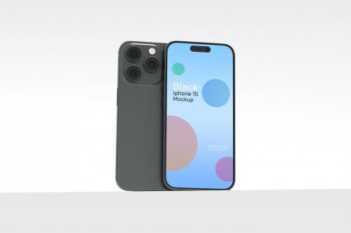 11 PSD - iphone 15 Pro Mockup