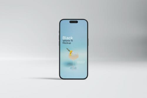 11 PSD - iphone 15 Pro Mockup