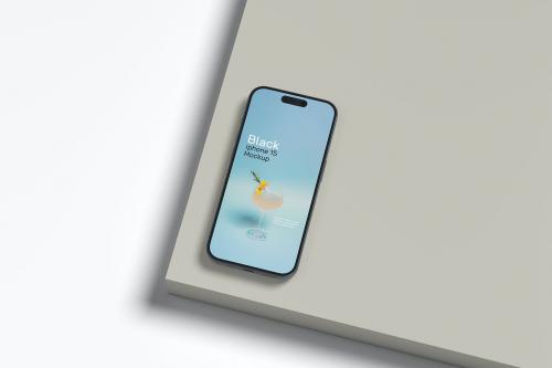 11 PSD - iphone 15 Pro Mockup