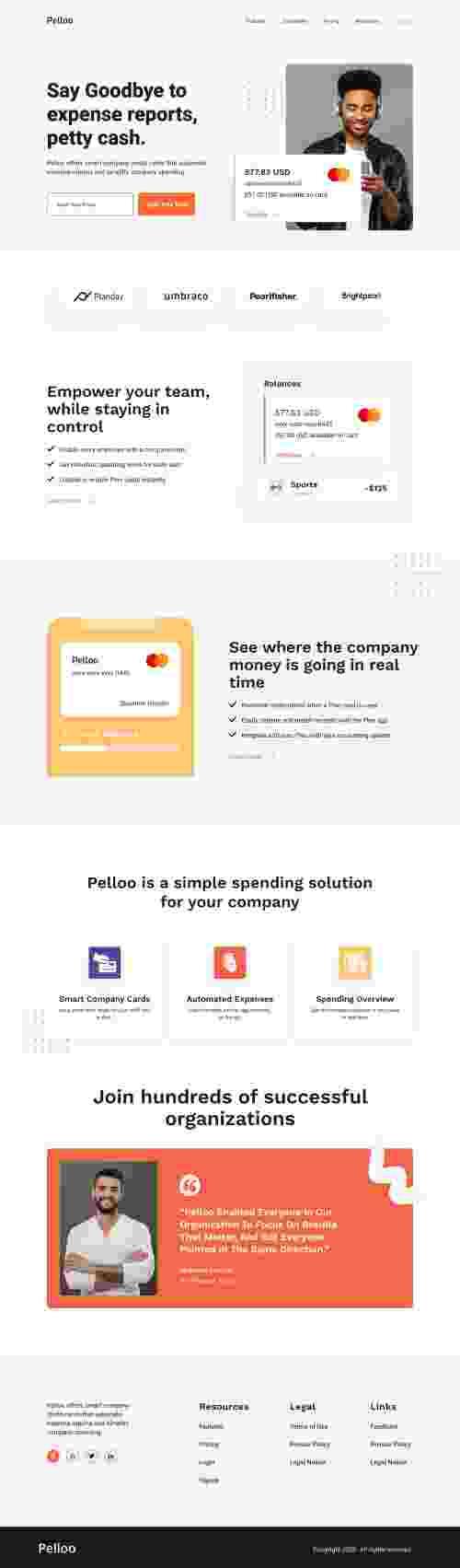 UIHut - Pelloo SaaS Landing Page - 179