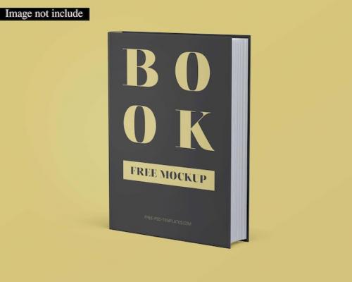 Hardcover Book Mockups In Psd