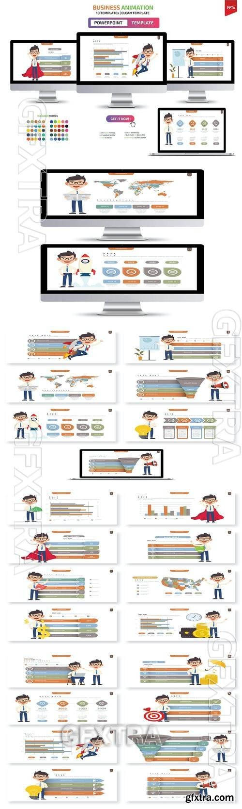 Business Animation Powerpoint Templates LC2QFWW