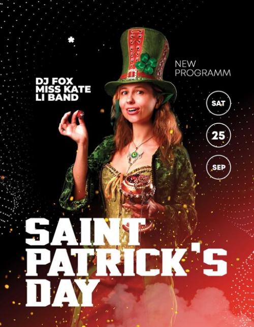 St Patricks Day 2023 Flyer Template And Instagram Post