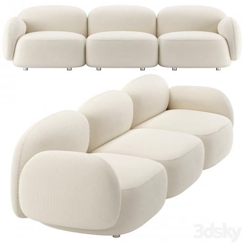 Sundae Sofa 3 Seater by Jason Ju