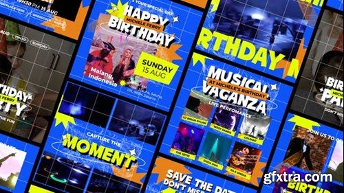 Videohive Birthday Party Instagram Post 47578476