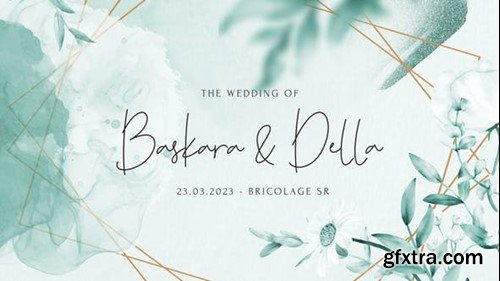 Videohive Aesthetic Wedding Invitation 49268011