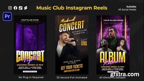 Videohive Music Club Instagram Reels 49562132