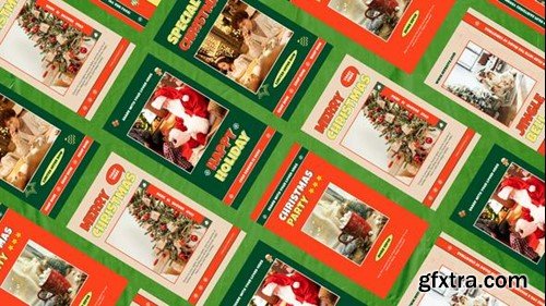 Videohive Merry Christmas Retro Instagram Stories 49712351