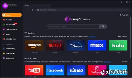 KeepStreams 1.2.0.3