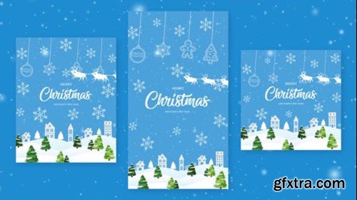 Videohive Christmas Intro 3 In 1 49622221