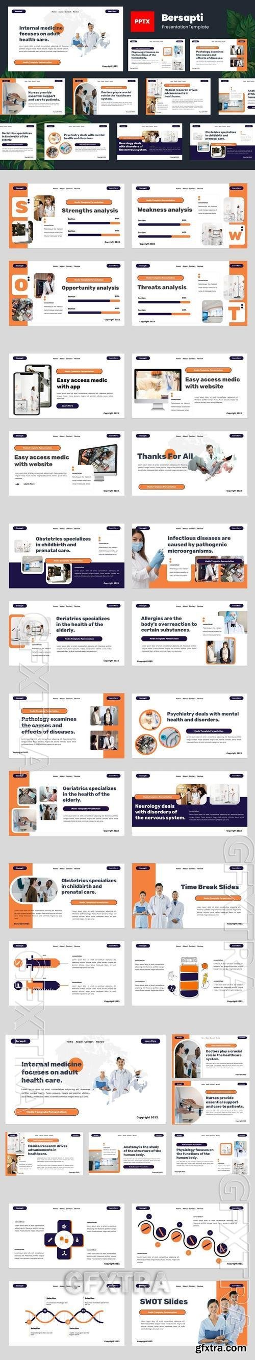 Bersapti - Medical Powerpoint Template FW658CH