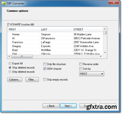 DBF Converter 7.32