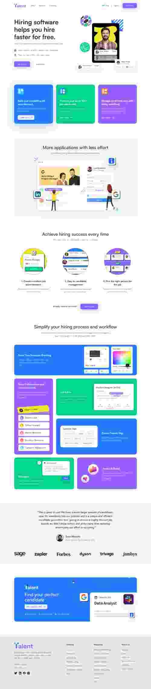 UIHut - Premium Recruiting Website Template - 22273