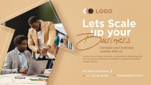 Let's Scale Up Your Business Banner Design Template