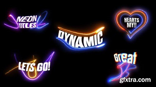 Videohive Neon Text Animation 49698146