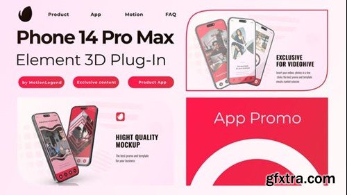 Videohive App Phone 15 3D Presentation 49698608