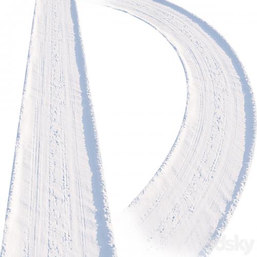 Snowy road_5