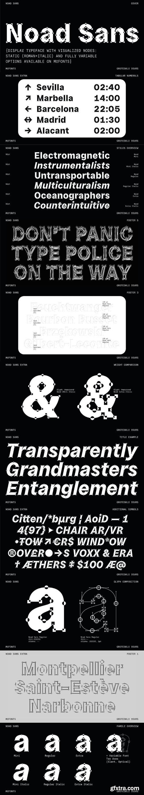 Noad Sans Font Family