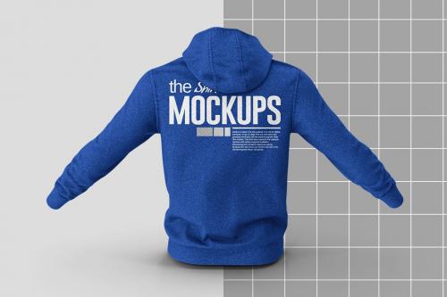 Hoodie Rope Mockup