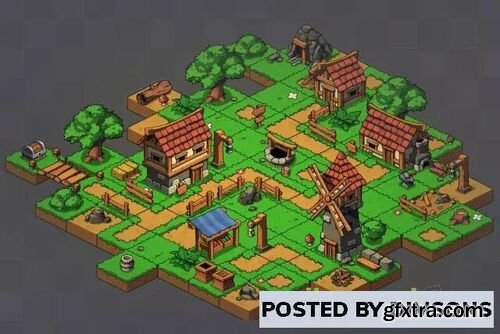 2D Isometric Village v1.0