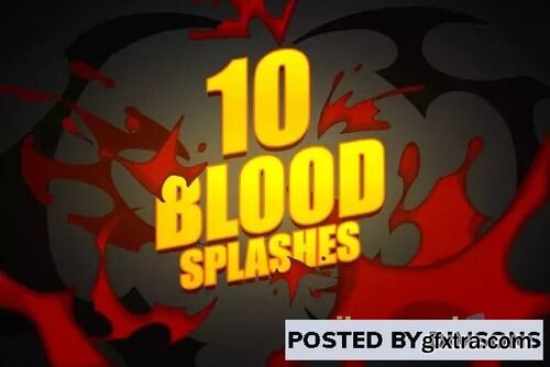 10 Blood splash sprite effects v1.0