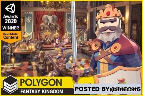 POLYGON Fantasy Kingdom - Low Poly 3D Art by Synty v1.10