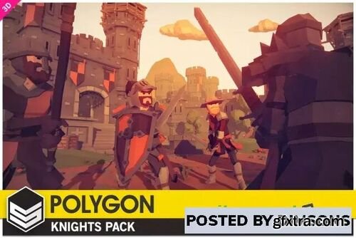 POLYGON Knights - Low Poly 3D Art by Synty v1.5