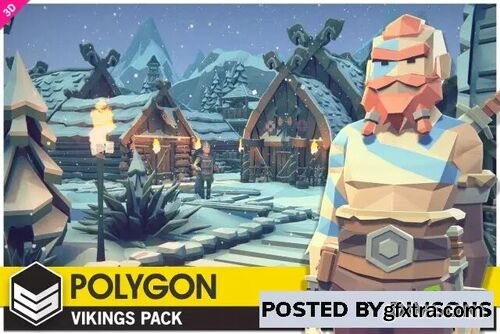 POLYGON Vikings - Low Poly 3D Art by Synty v1.3 (Sep 14, 2023)