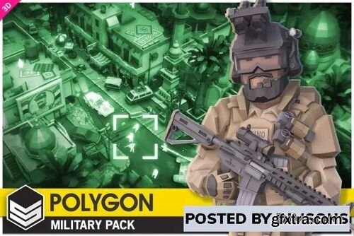 POLYGON Military - Low Poly 3D Art by Synty v1.02