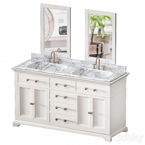 Double Bathroom Vanity Set See More by Azzuri