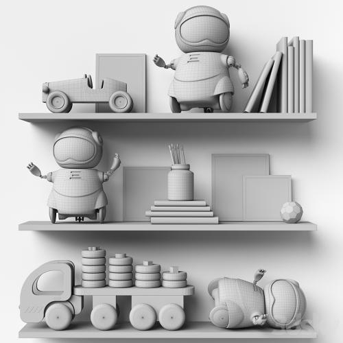 Toys and furniture set 61