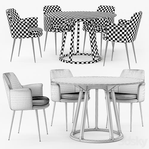 West elm finley dining set