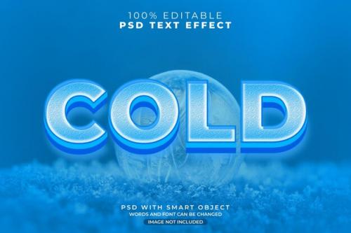 Cold Text Effect