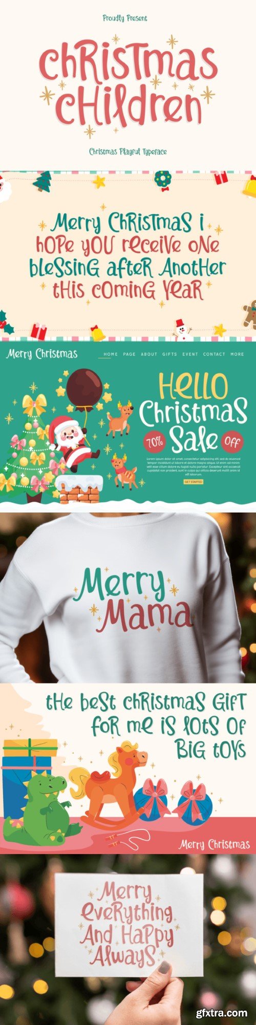 Christmas Children Font