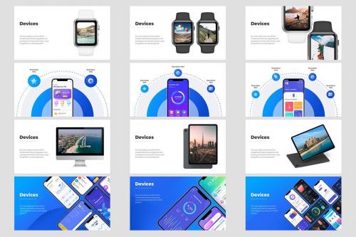 Devices Mockup Business Tools Animated