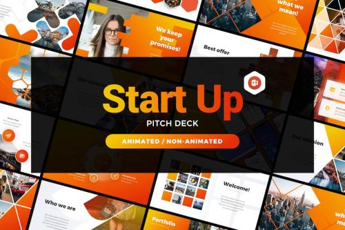 Start Up Pitch Deck Proposal Animated