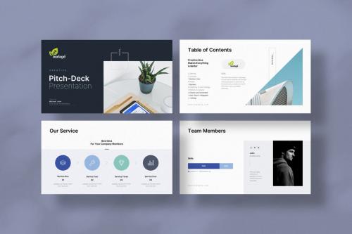 Pitch Deck Presentation Template