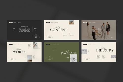 Design Portfolio PowerPoint Template