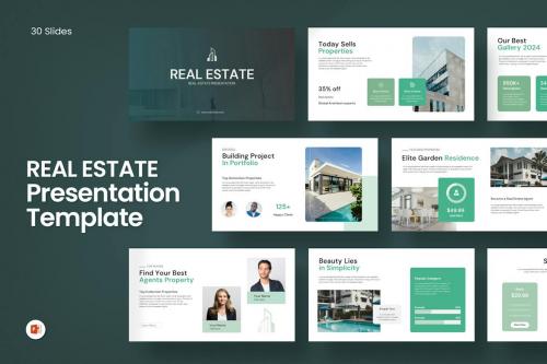 Real-Estate PowerPoint Presentation Template