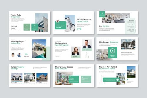 Real-Estate PowerPoint Presentation Template