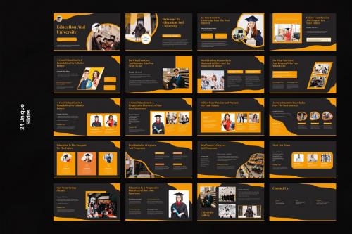 Education & University PowerPoint Template