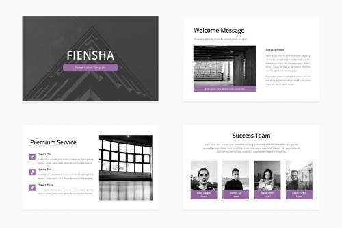 Fiensha - Minimalist PowerPoint Template