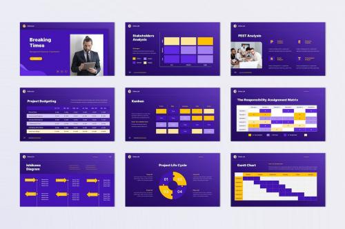 Project Management Business Powerpoint Template