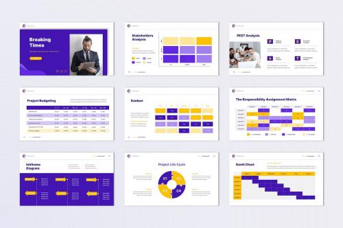Project Management Business Powerpoint Template