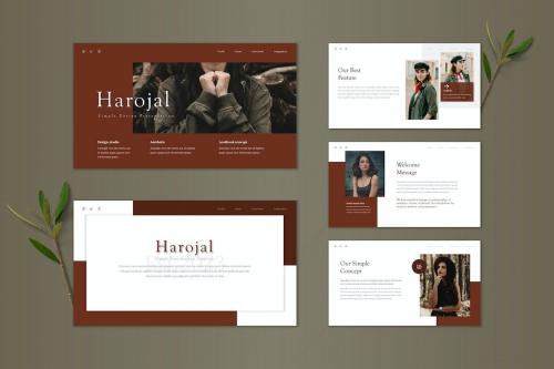 Harojal - Powerpoint Template