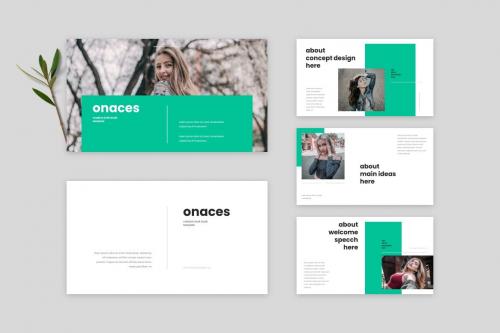 Onaces - Powerpoint Template