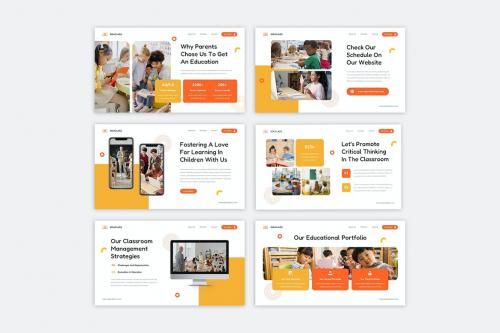 Education Class Powerpoint Template