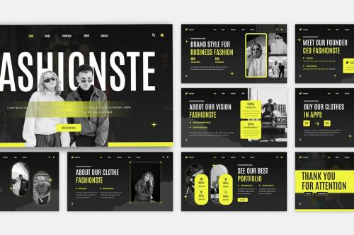 Fashionste Powerpoint Template