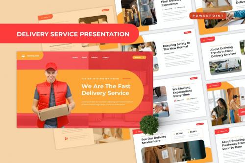 Delivery Service Powerpoint Template